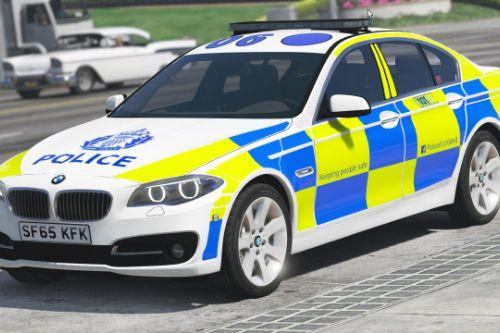 Police Scotland BMW 530D Saloon